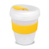 White Yellow Frosted Forrest Eco Cups